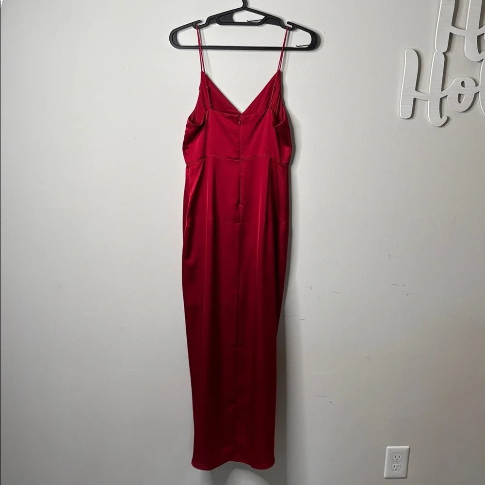 Express Red Dress - Picture 3 of 10